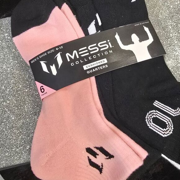 Messi Lifestyle Quarter 6-PK Socks - Picture 4 of 7